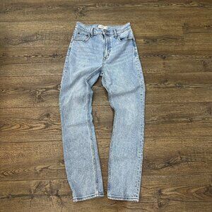 Abercrombie & Fitch 90s Slim Straight Ultra High Rise Jean Denim